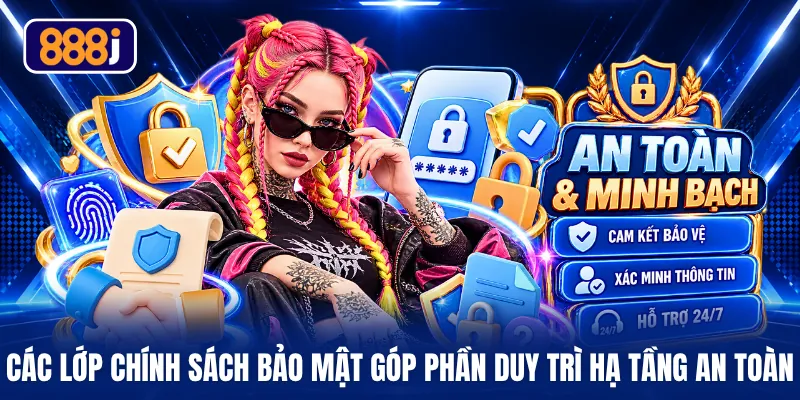 Các lớp chính sách bảo mật góp phần duy trì hạ tầng an toàn