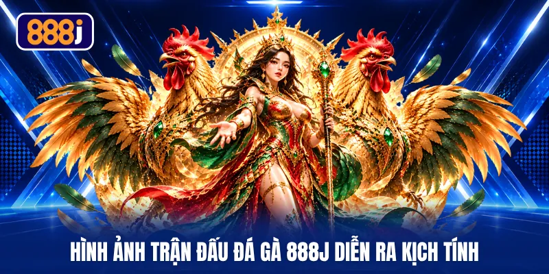 Hình ảnh trận đấu đá gà 888J diễn ra kịch tính
