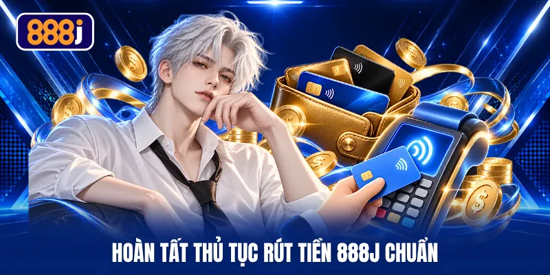 Hoàn tất thủ tục rút tiền 888J chuẩn